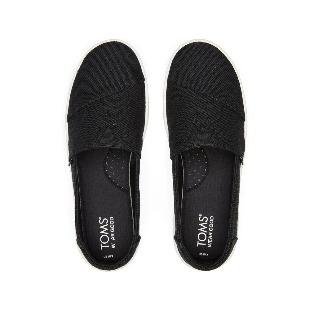 Toms - Verona Slip On Sneaker - Black - Size 7